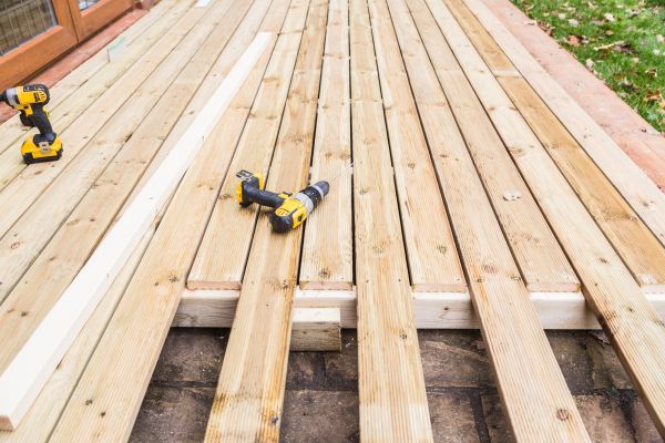 Damaged Deck Boards Repair in Novato