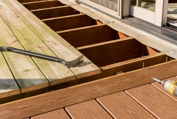 Cost of Old Deck Repair in Novato
