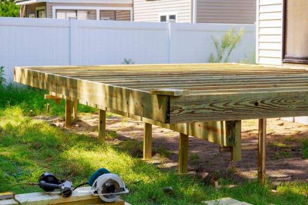 Cost of Elevated Deck Installation in Novato