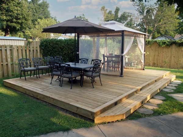 Cost of Backyard Deck Installation in Novato
