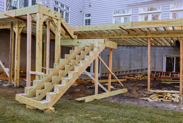 Deck Post Replacement in Novato