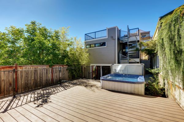 Cost of Hot Tub Deck Installation in Novato