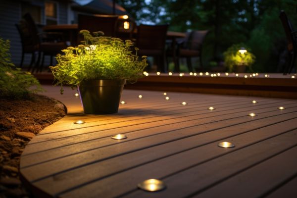 Ground Level Deck Construction in Novato